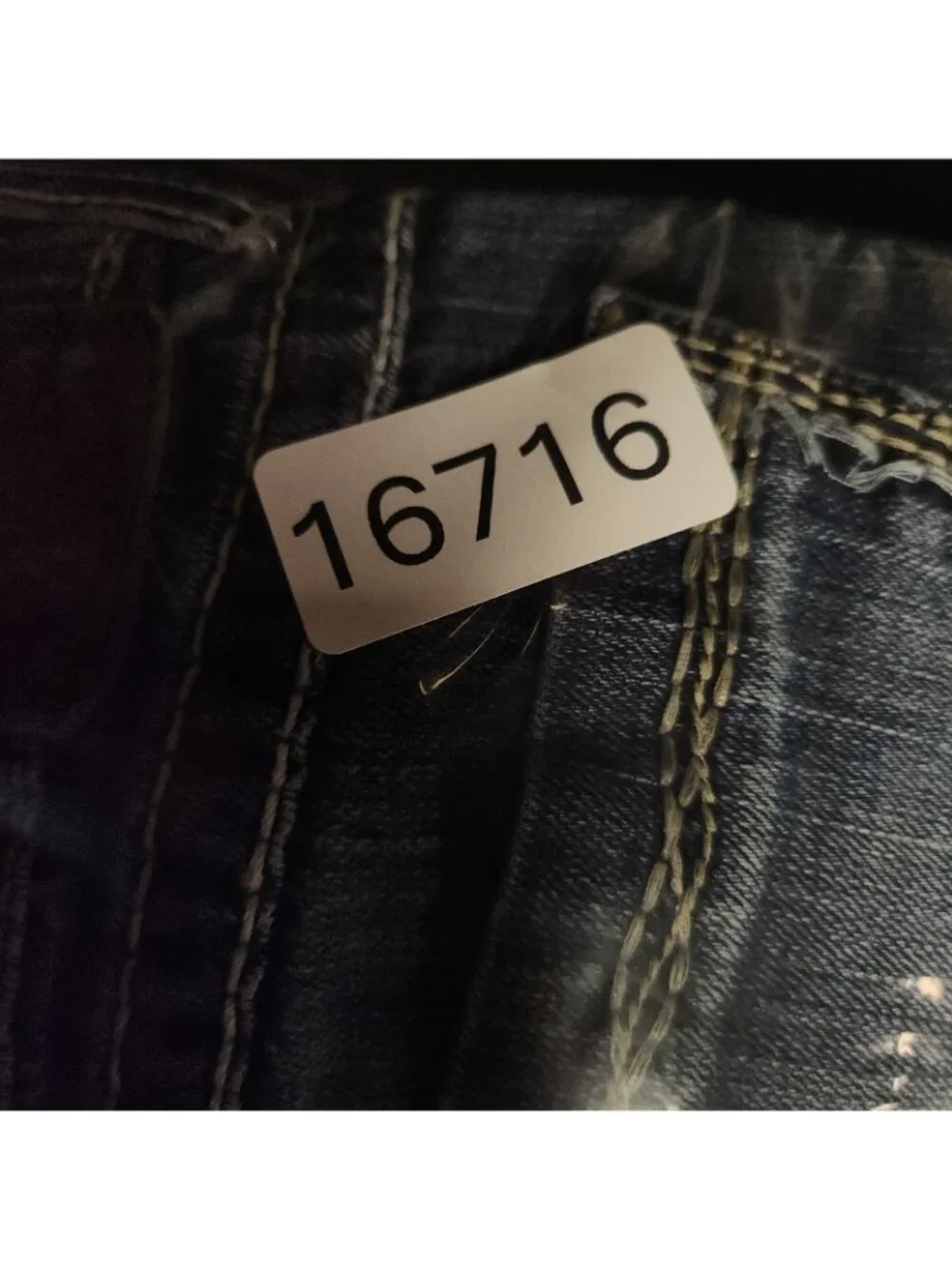 BKE Jeans Women's 34 x 30 Blue Denim Jeans Bootcut Cotton Stretch Drew Buckle - Picture 9 of 9